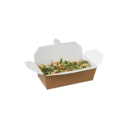 Multi-Food Box Compostable 985ml 185/167x103/90x58mm